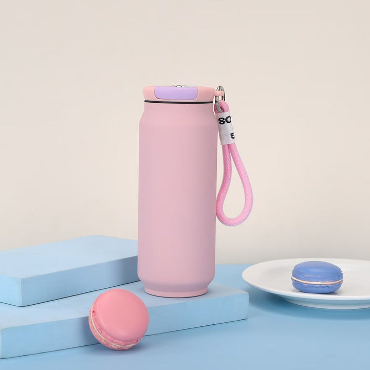 Women insulated water bottle with practical carry handle Stornfield