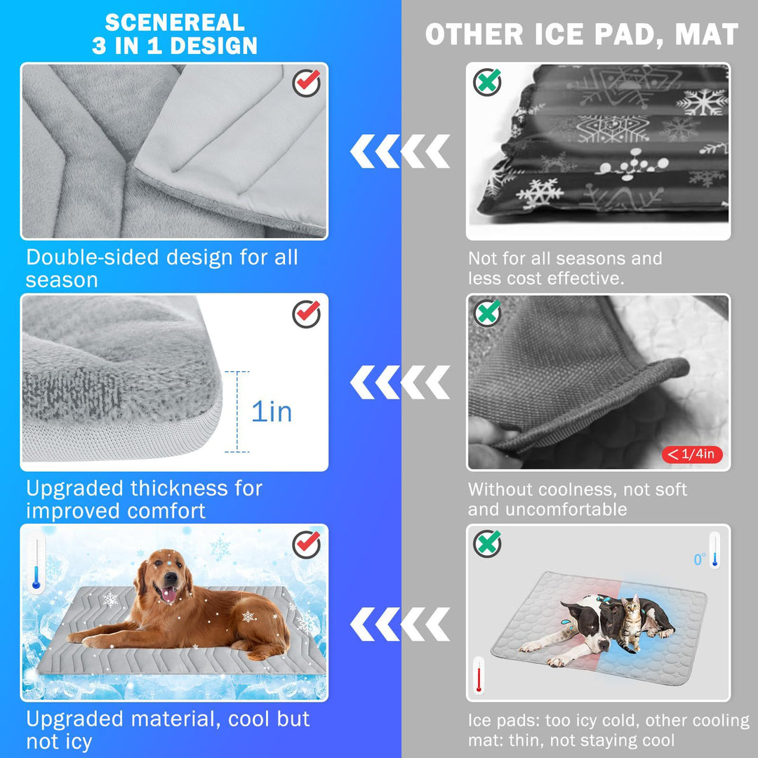 Unisex cooling and comfortably padded pet mat Stornfield