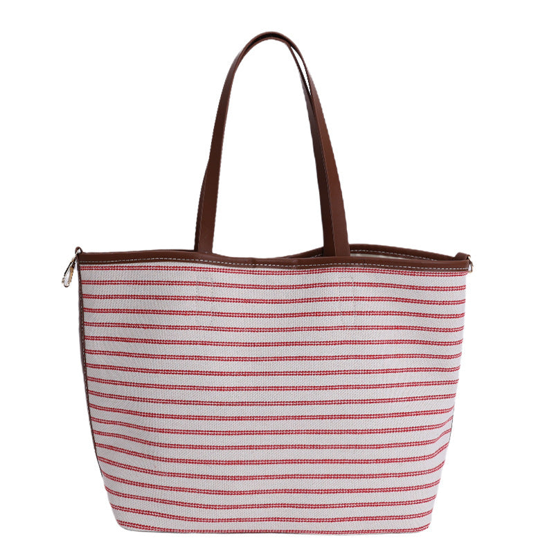Reusable Striped Beach Tote Stornfield