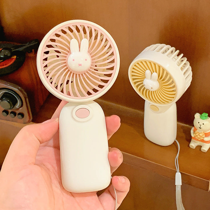 Portable Mini Fan with Cute Rabbit Design Stornfield