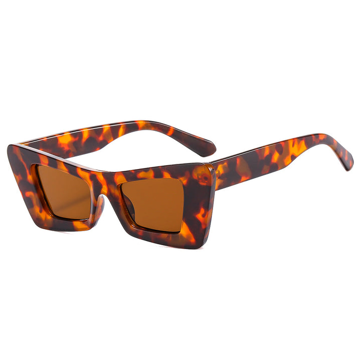 Ladies eye-catching designer sunglasses with modern prism frame Stornfield