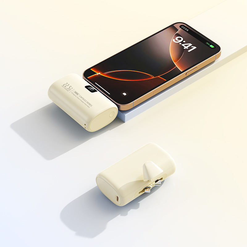 Portable power bank with integrated charger Stornfield