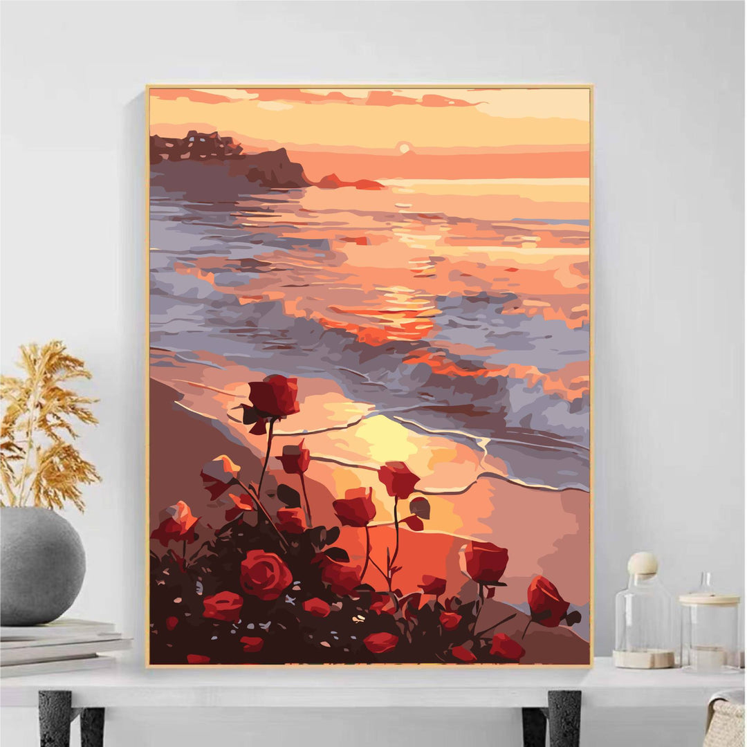 Scenic Ocean Sunset Wall Art Stornfield