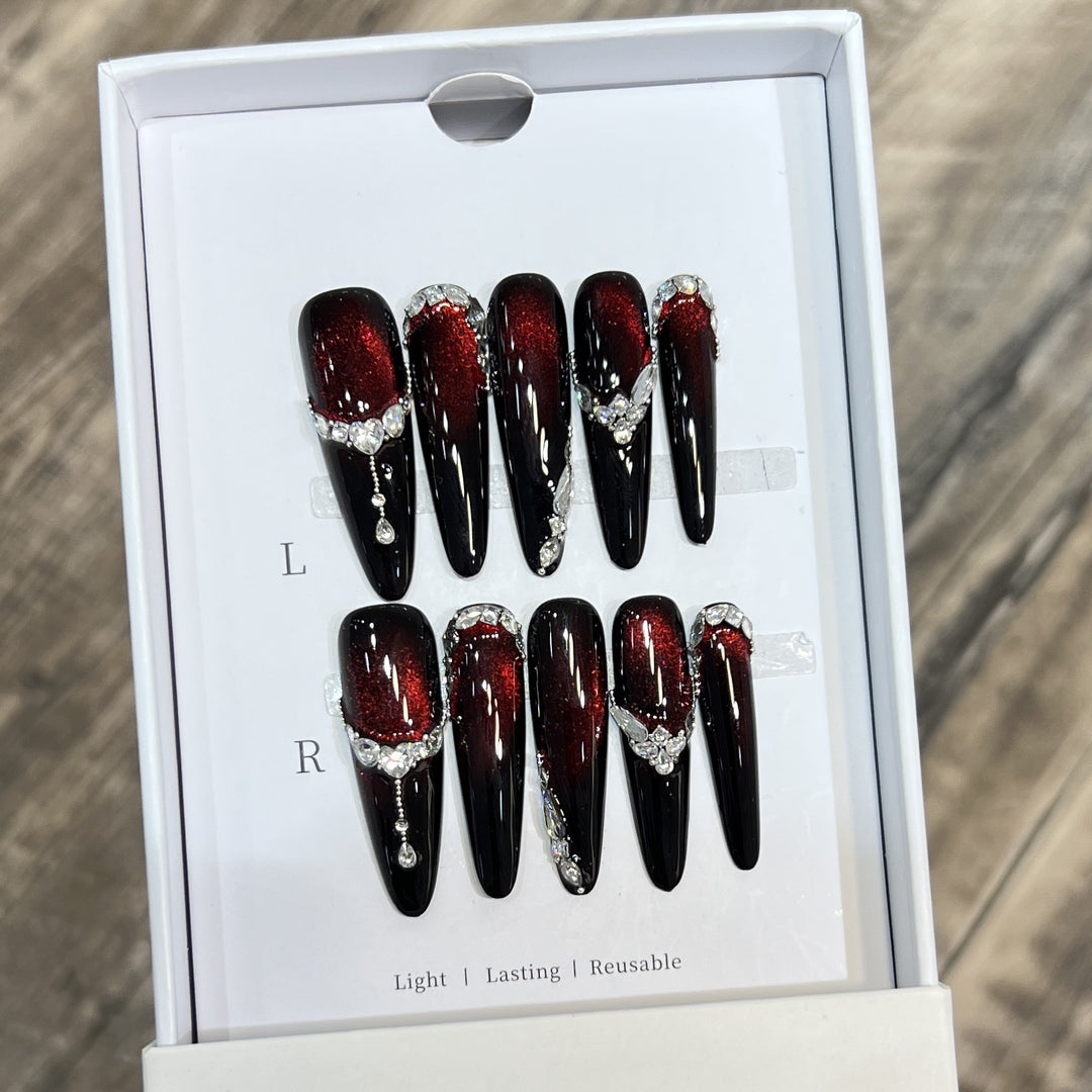 Glamorous Press-On Nails Stornfield