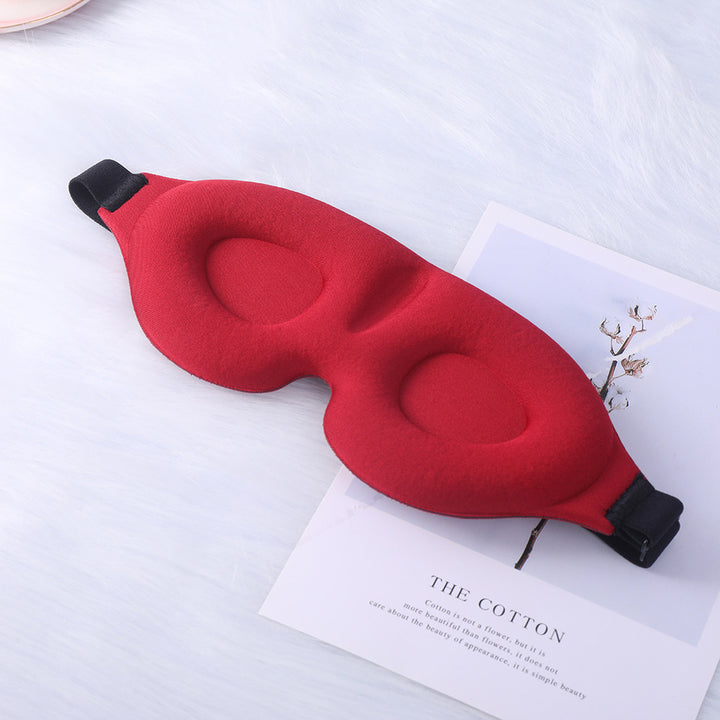 Unisex nan ergonomic 3D sleep mask with contoured eye cavities and adjustable comfort band Stornfield
