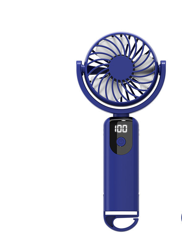 Women's Portable Handheld Fan with Digital Display Stornfield