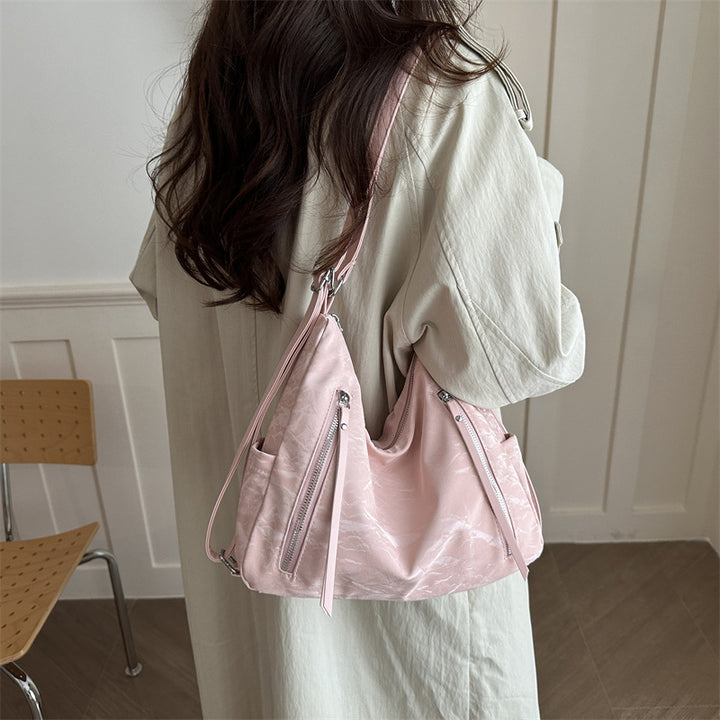 Versatile Textured Hobo Bag