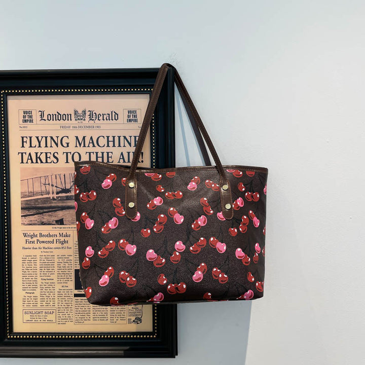WoPlayful Cherry Patterned Tote Bag Stornfield