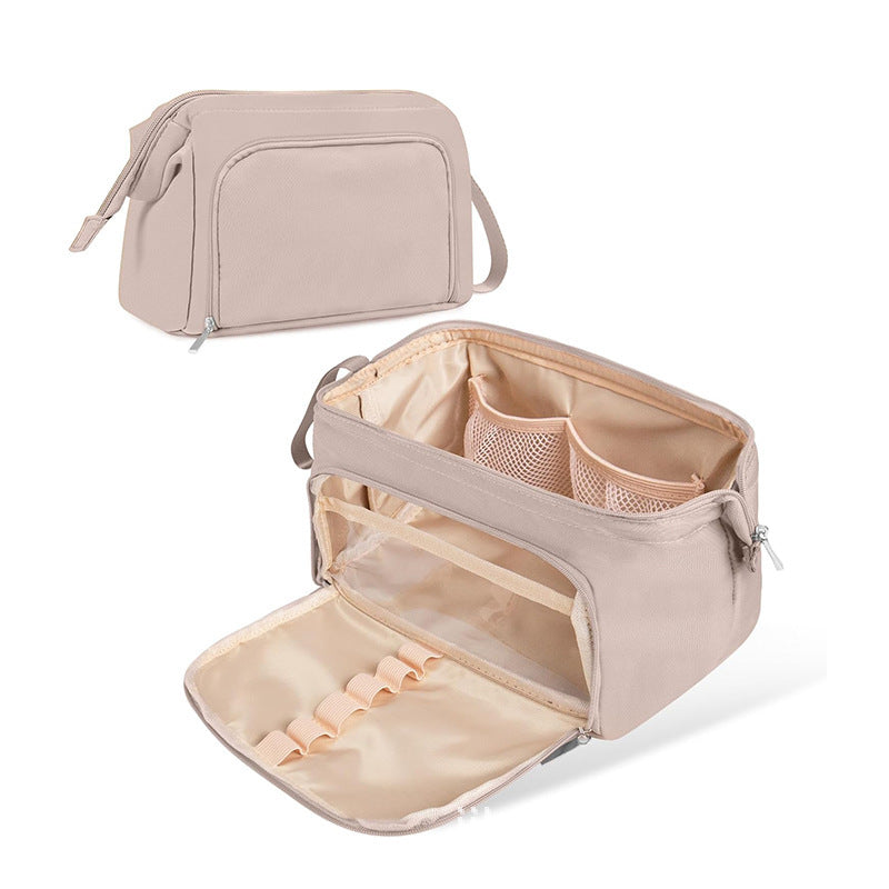 Cosmetic Organizer Bag with Adjustable Interior Compartment Stornfield