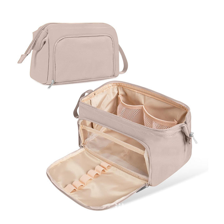 Cosmetic Organizer Bag with Adjustable Interior Compartment Stornfield