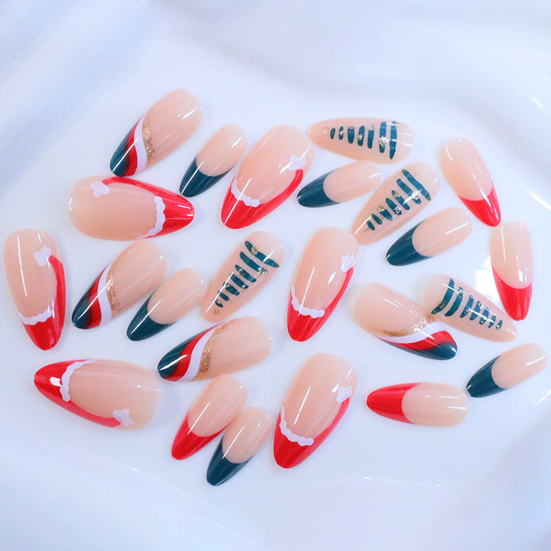 Artistic Holiday-Themed Nail Art Enhancements Stornfield
