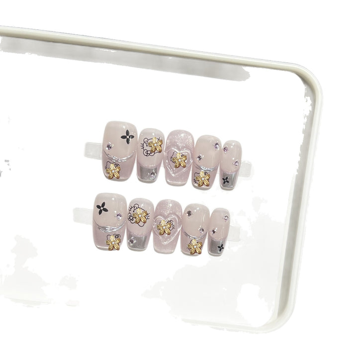 Themed Press-On Nail Art Stornfield