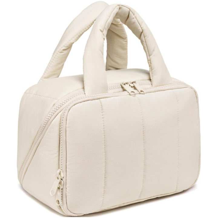 Women's insulated cooler bag with double zipper and sturdy handles Stornfield