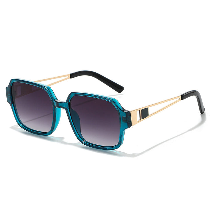Chic Oversized Square Sunglasses with Decorative Accents Stornfield