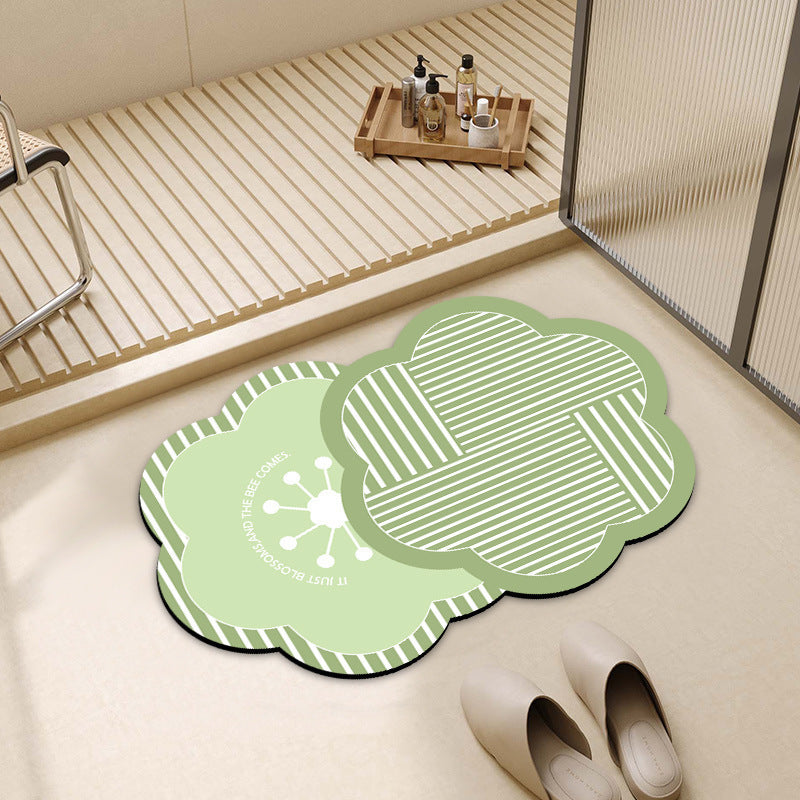 Modern Decorative Bathroom Mat