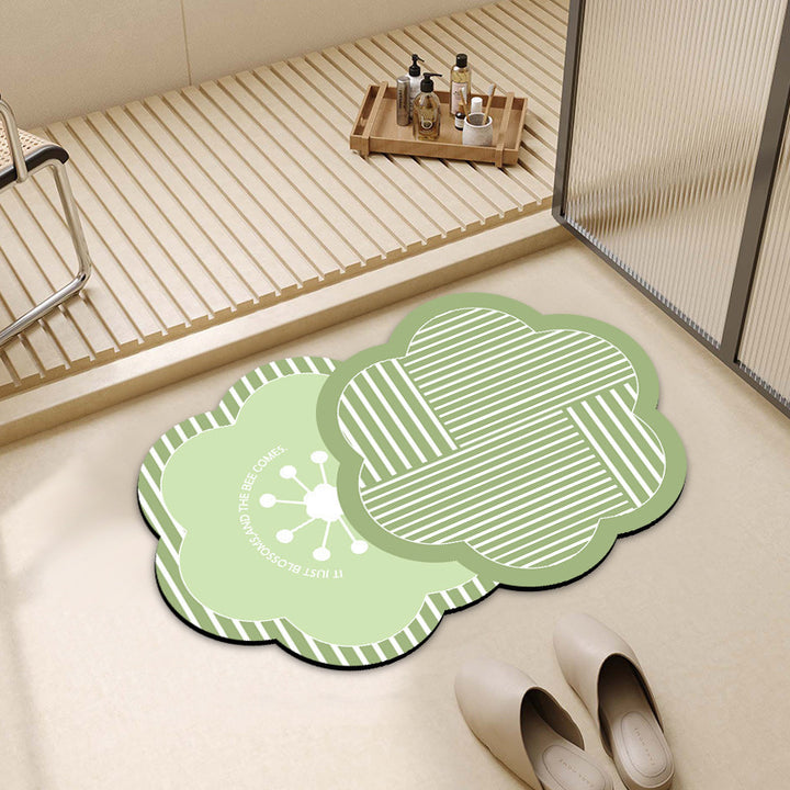 Modern Decorative Bathroom Mat