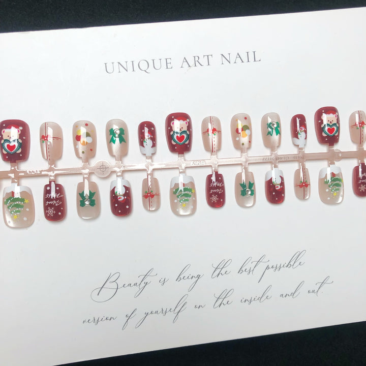Themed Decorative Press-On Nail Collection