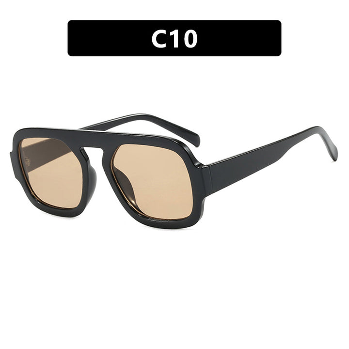 Women's trendy sunglasses with distinct angular design and UV protection Stornfield
