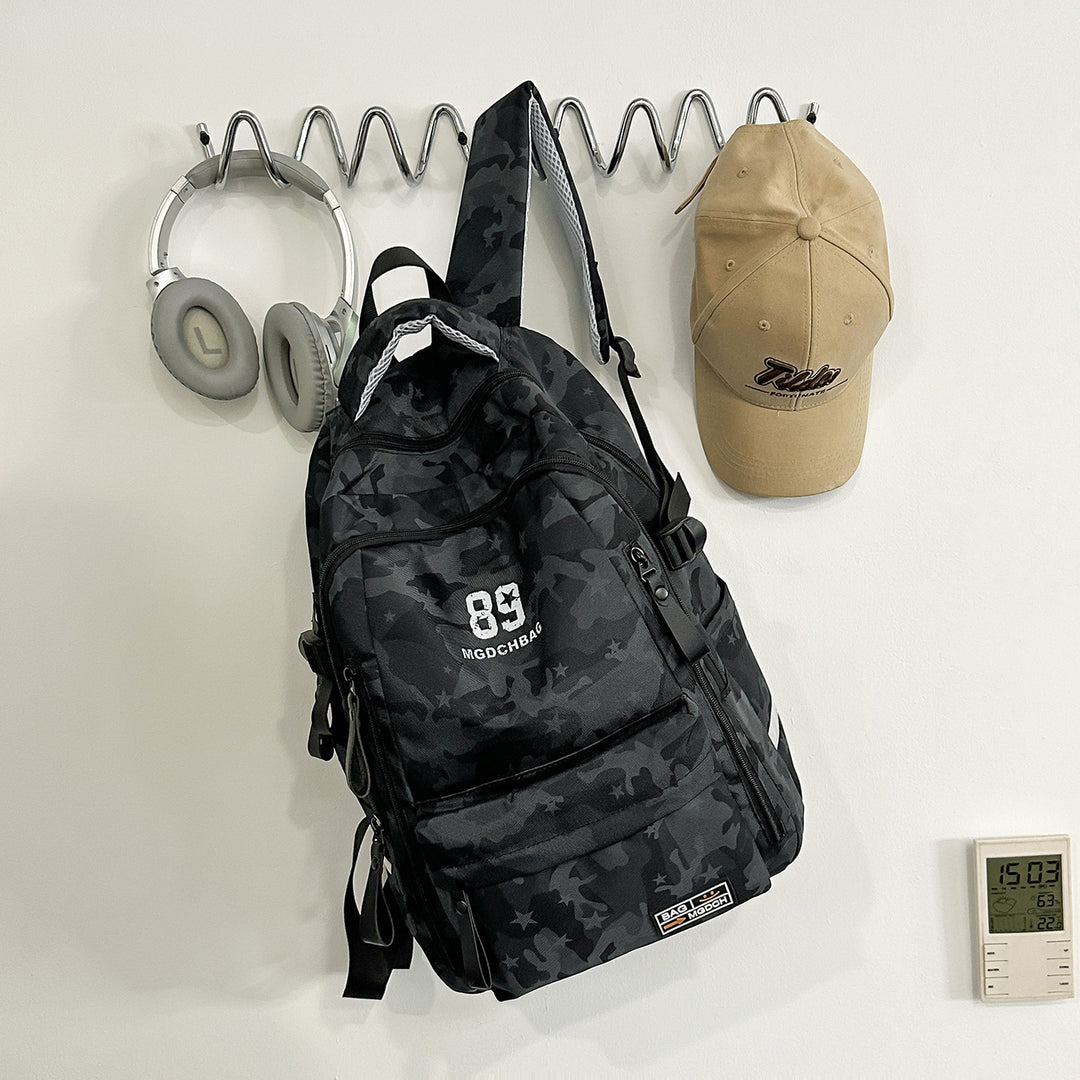 Versatile Camouflage Backpack with Multi-Pocket Design Stornfield