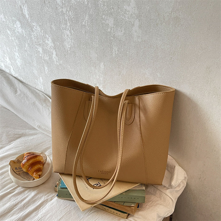 Modern Minimalist Leather Tote