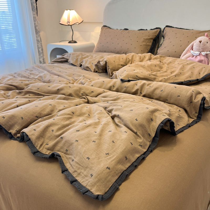 Elegant Printed Duvet Cover Set