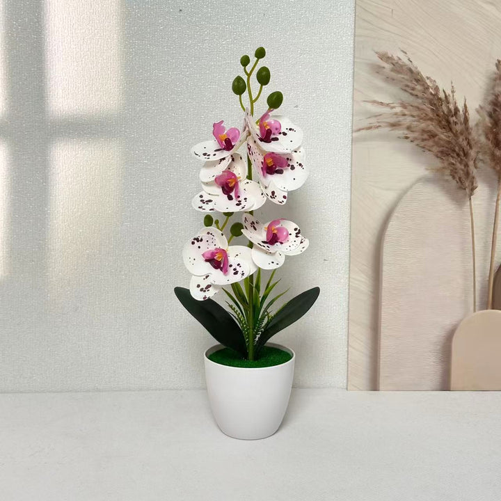 Elegant Artificial Orchid Plant for Home Decor
