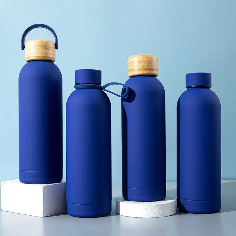 Ladies stylish stainless steel drinking bottle with innovative closure Stornfield