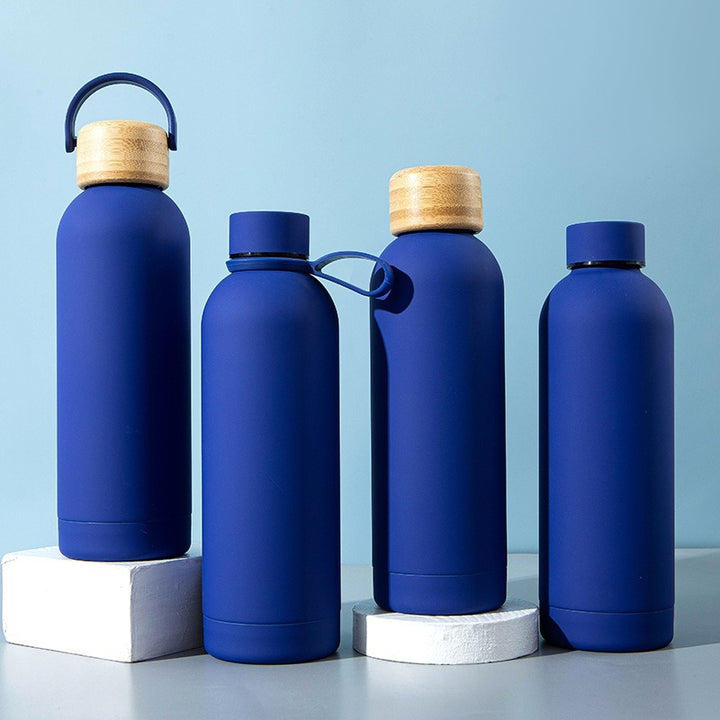 Ladies stylish stainless steel drinking bottle with innovative closure Stornfield