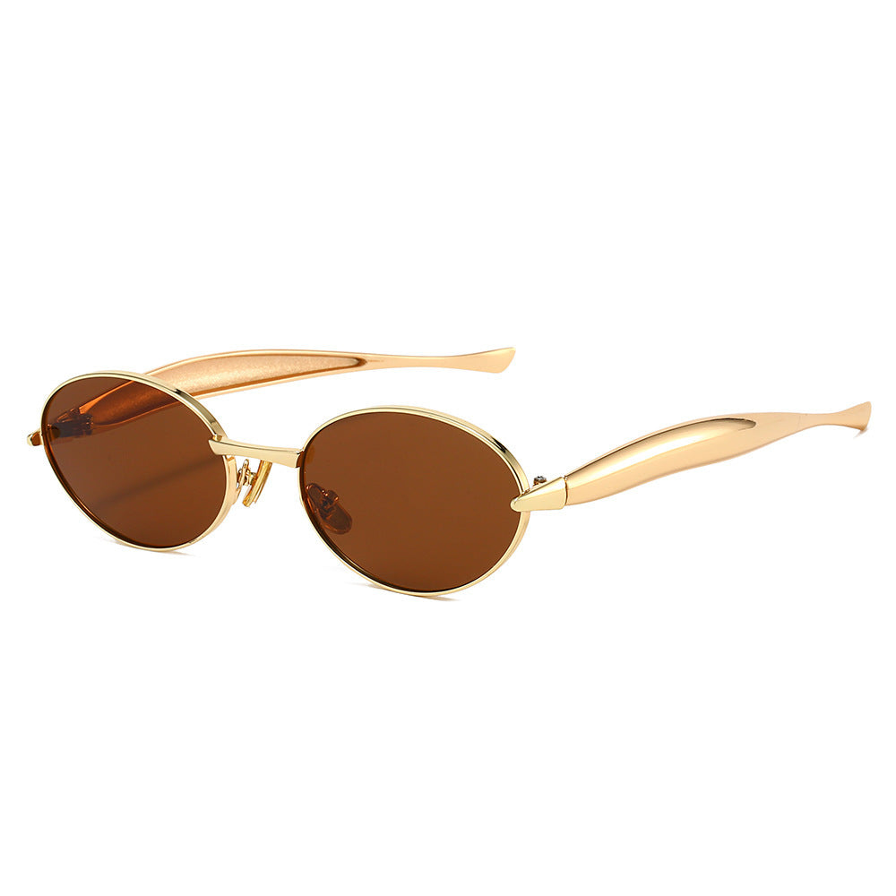 Elegant Oval Frame Sunglasses Stornfield
