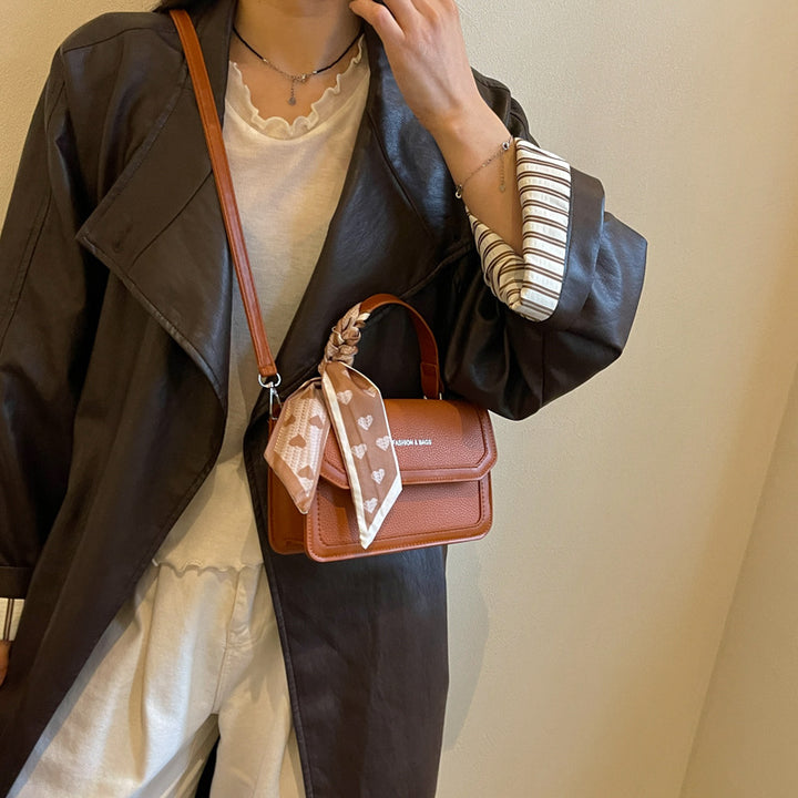 Structured Crossbody Satchel