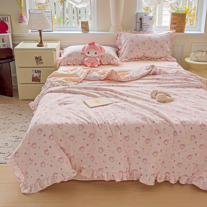 Playful Patterned Throw Blanket