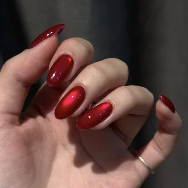 Artificial nails with modern night motif Stornfield