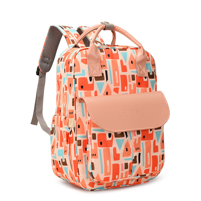Cat Print Backpack Stornfield