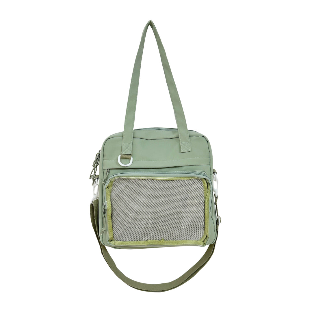 Practical Tote Bag with Transparent Viewing Window Stornfield