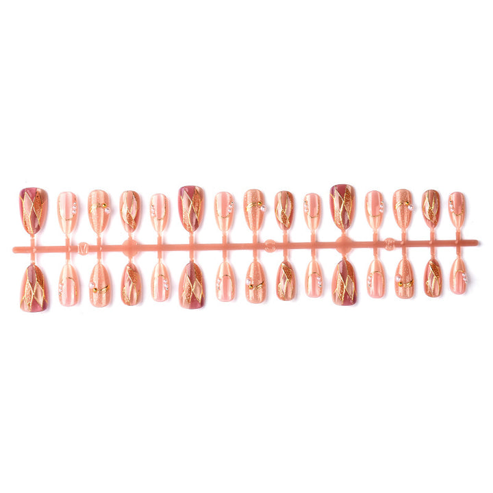 Glamorous Press-On Nail Art Set