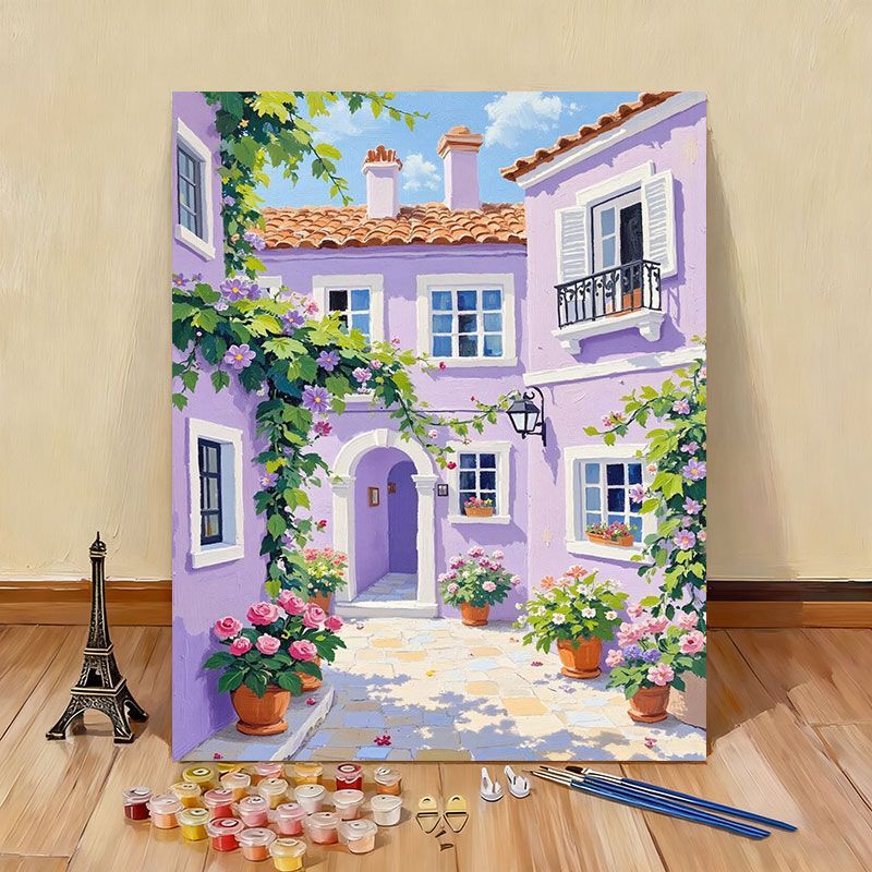 DIY Scenic Coastal Paint by Numbers Kit Stornfield