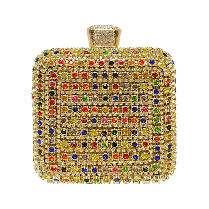 Glamorous Rhinestone-Embellished Clutch