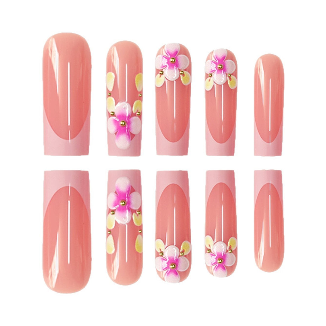 Floral Design Nail Tips Stornfield