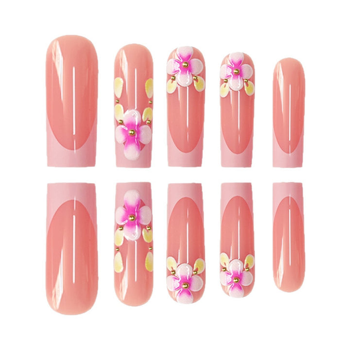 Floral Design Nail Tips Stornfield