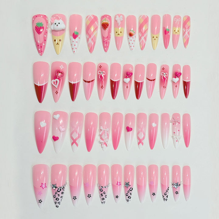 Decorative Press-On Nail Collection Stornfield