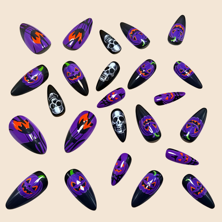 Halloween Fake Nails Stornfield