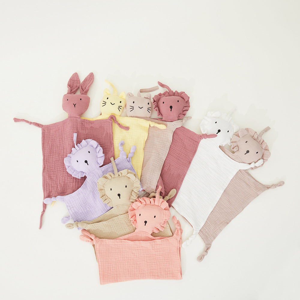 Soft Cotton Bunny Lovey Blanket Stornfield