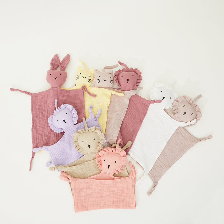 Soft Cotton Bunny Lovey Blanket Stornfield