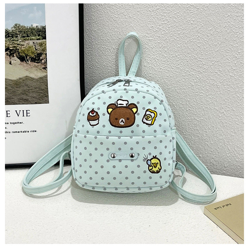 Playful Character-Themed Mini Backpack