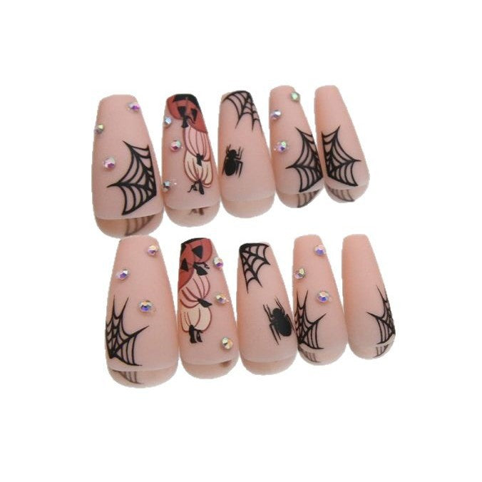 Halloween-Themed Decorative Nail Art Extensions Stornfield