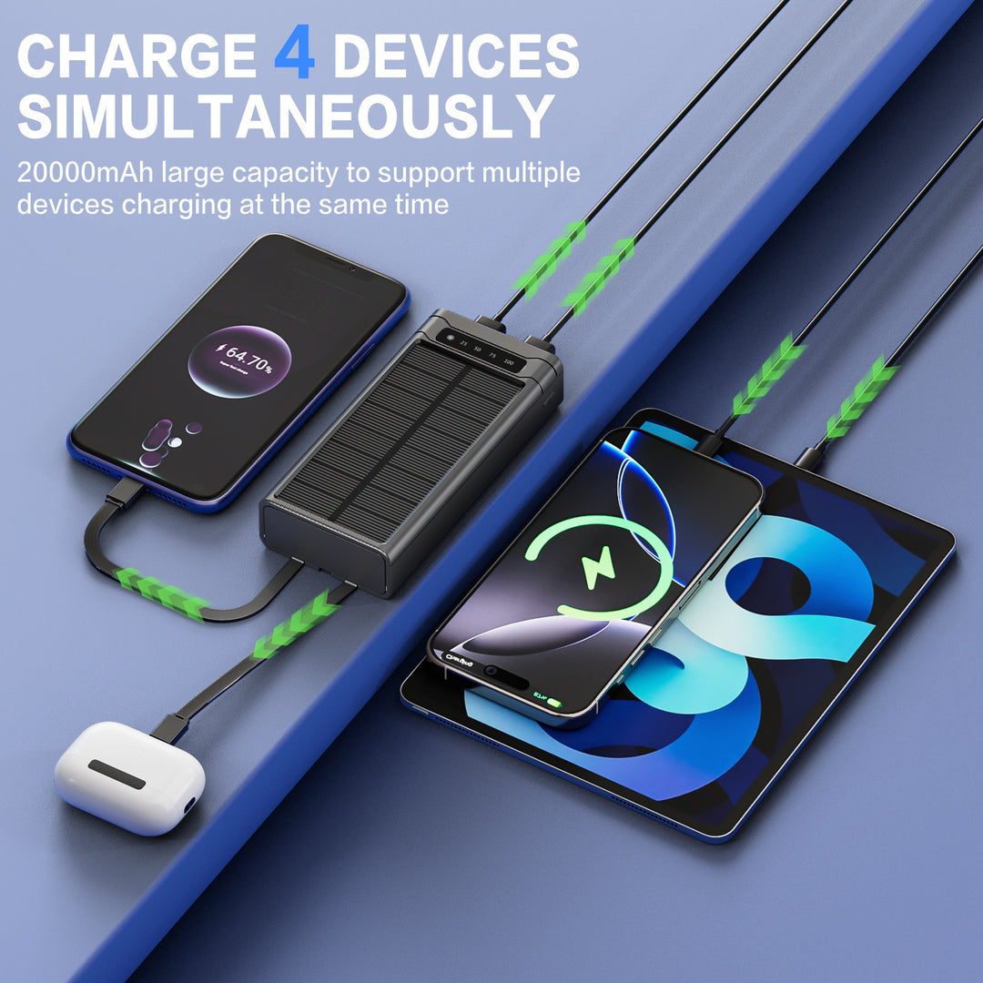 Compact power bank with intelligent LED display Stornfield
