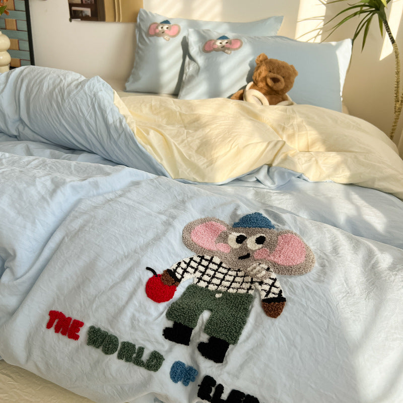 Playful Animal-Themed Bedding Set