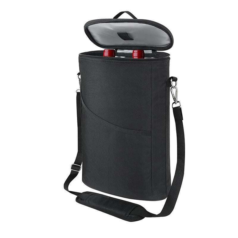 Insulated cooler bag with practical carrying handle and organizer compartments Stornfield
