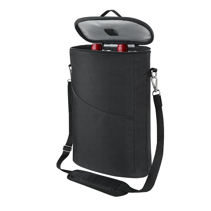 Insulated cooler bag with practical carrying handle and organizer compartments Stornfield