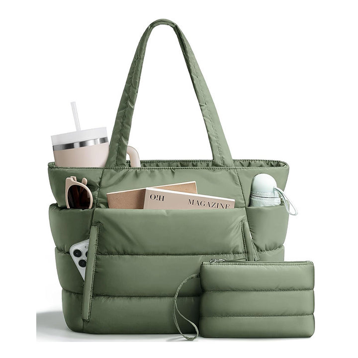 Multifunctional shopping bag with insulating compartments Stornfield